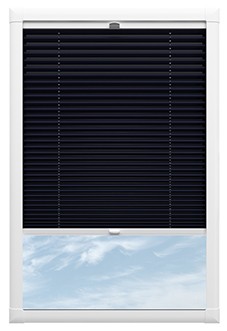 Pleated (Blackout), Navy - Perfect Fit Blind